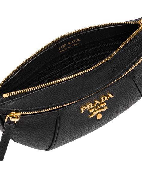 prada daino leather belt bag|Prada vitello daino.